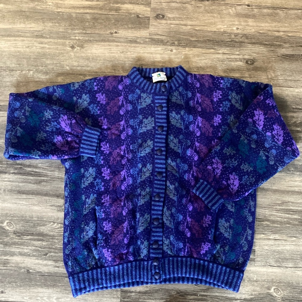 Kolor Knits wool cardigan. Size XL